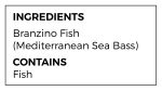 Mediterranean Sea Bass Branzino, Fillet, 8-10 - Image 3