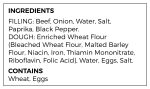 Beef Pelmeni Russian Style Ravioli Retail Pack - Image 5