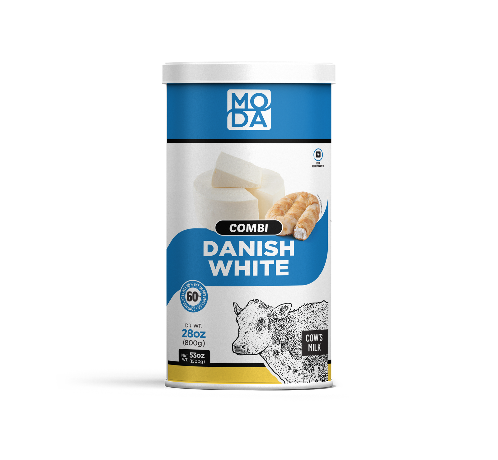 White_Danish Combi Danish White Cheese - Image 1